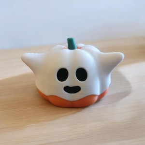 Small Ghost Pumpkin - 3D Printed