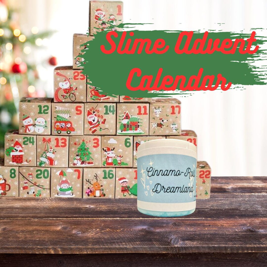Slime Advent Calendar Etsy