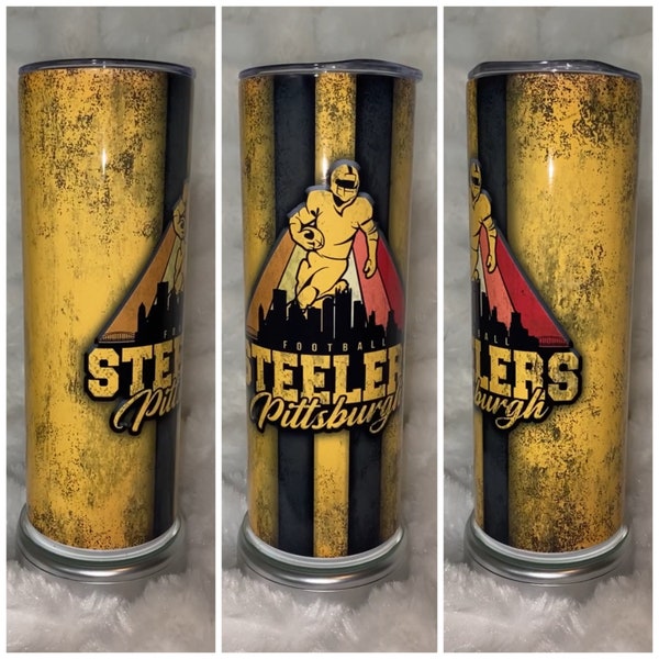 Pittsburgh Steelers Custom 20oz Tumbler