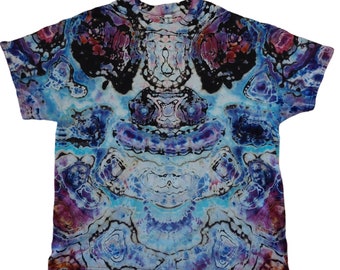 XL Reverse Tie Dye Ice Dye 2-Sided Design