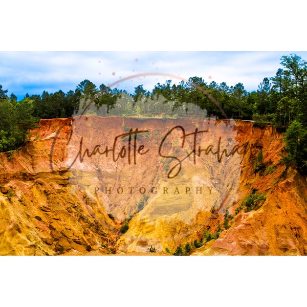 Red Bluff Digital Print