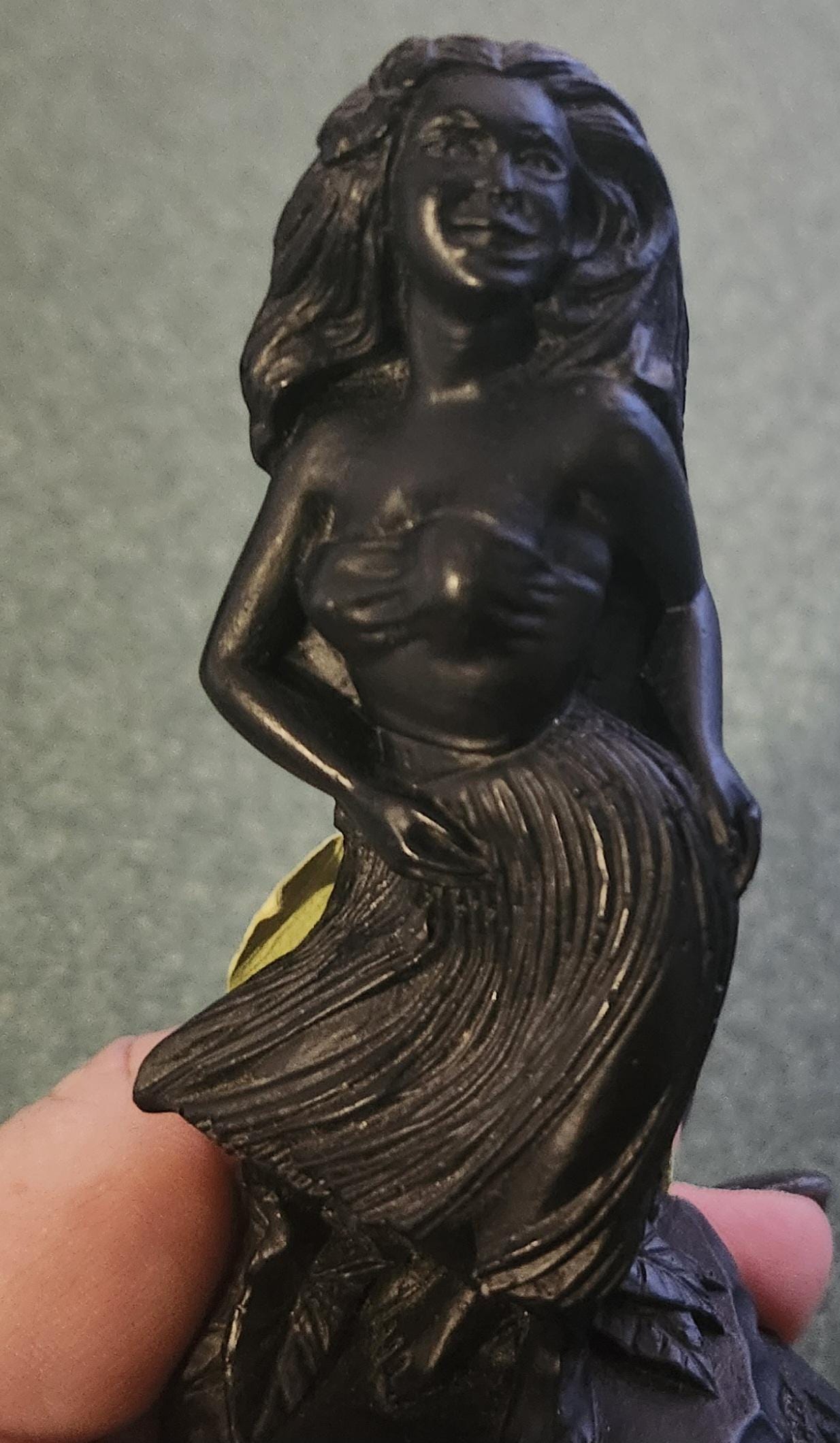 【USED/レア/’92】COCO JOE'S/ココジョー ハワイアンガール Vintage Coco Joe's Hawaii Hula Girl Figurine Made Of Lava No