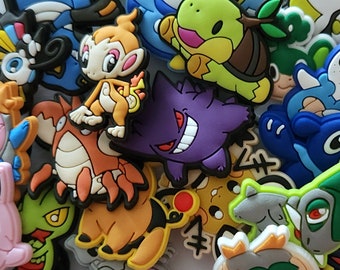 Pokémon Croc Charms (Post 3/4) | Gengar | Jigglypuff | Treecko | Mudkip | Turtwig | Piplup | Chimchir | Axew | Snivy | Litten | Mewtwo