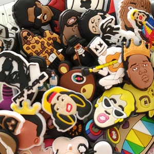 MUSIC + SINGERS Croc Charms (Post 4/4) | R&B | Hip Hop | Biggie | Tupac | Nipsey | Pop Smoke | Juice World | Twigs | Cardi | Bad Bunny