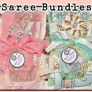 Recycled Sari Textiles - The Romance Collection