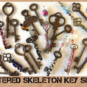 Skeleton Keys (set of 3) - antiques