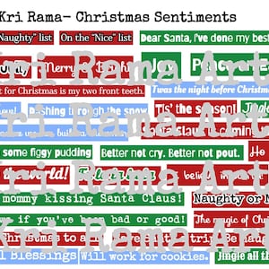 Weihnachtsgefühle- Weihnachtssätze / Weihnachtslieder / Feiertagswörter