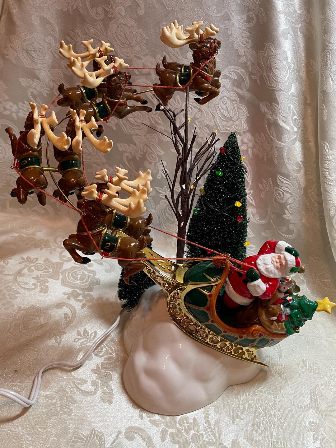 Vintage Dept 56 55025, Dept 56 Snow Village, Dept 56 Santa's