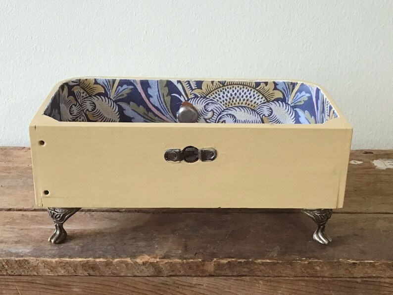 Repurposed Vintage Sewing Machine Drawer Hand Painted & Etsy