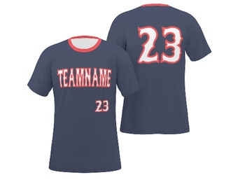 Custom Baseball Jersey, Team Baseball Jerseys, Baseball Jersey with Old Style Text Customized for your Team, Youth and Adult Baseball Jersey