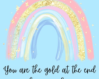 Rainbow Baby Nursery Prints