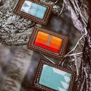 Velcro Patches / Tactical Patches / Pendleton Inlay / Leather Patches / Handmade / USA Made / Veteran Owned