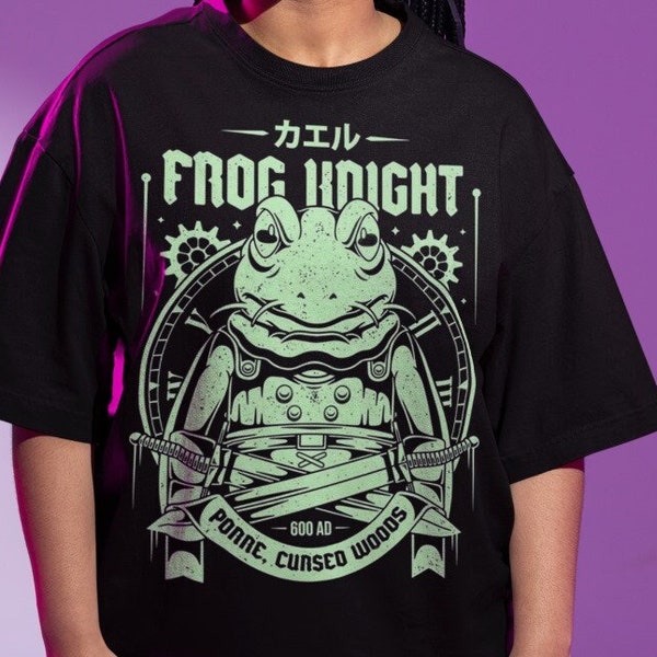 Unisex Chrono Trigger Retro Gaming T-Shirt, Frog Knight Videogame Shirt