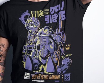 Unisex Robot Repair Chrono Trigger Retro Gaming T-Shirt, Graphic Shirt, Vintage 90s Game Style Shirt