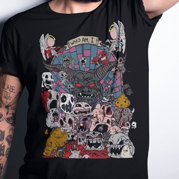 The Binding of Isaac Gaming T-Shirt, Indie Shirt