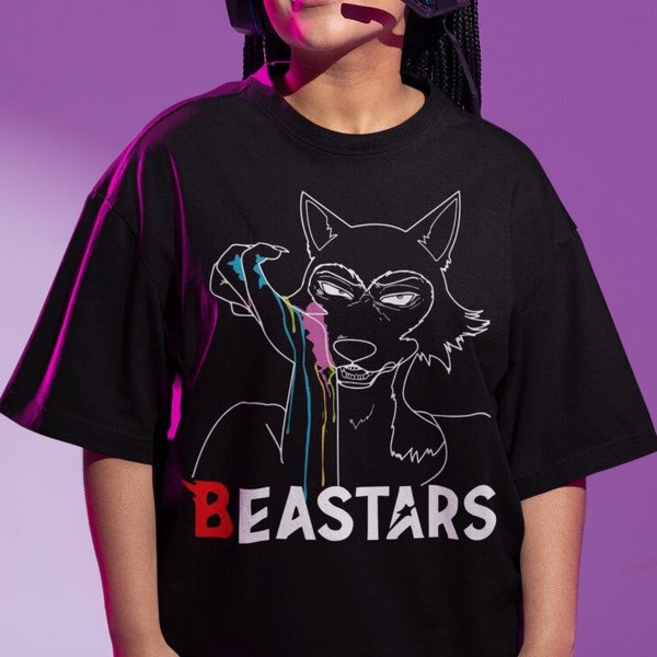 UNISEX - Anime Beastars Tshirt, Manga Lover Shirt, Graphic Tee, Otaku Ropa, Clothing Merch Gift