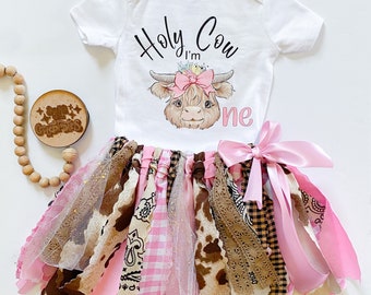 Holy cow I’m one 1st Birthday Outfit, holy cow I’m 1 first birthday party outfit, first birthday outfit