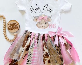 Holy cow I’m one 1st Birthday Outfit, holy cow I’m 1 first birthday party outfit, first birthday outfit