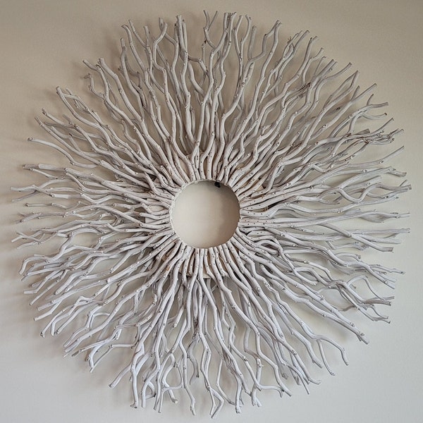 White Natural Wall Decor Etsy