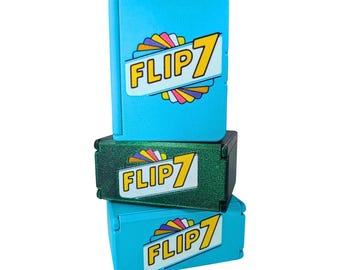 Flip 7 First/1st Edition (2-Piece Large Box) Deluxe Upgrade Case