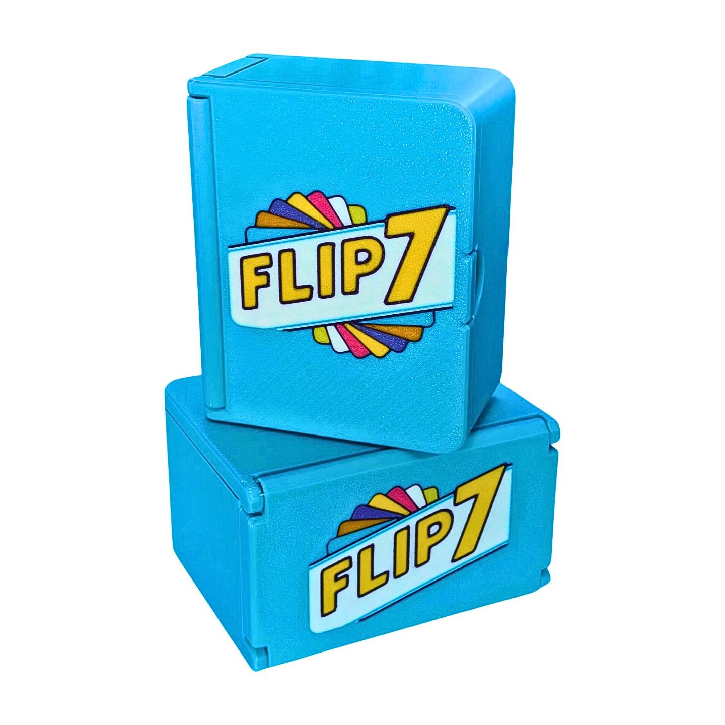 Flip 7 Second/2nd Edition (peg/tuck Small Box) Sleeved or Unsleeved Deluxe  Upgrade Case - Etsy