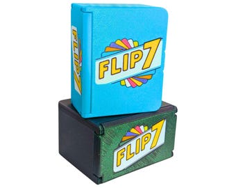 Flip 7 tweede/2e editie (kleine doos met of zonder mouwen) luxe upgradehoes met of zonder mouwen