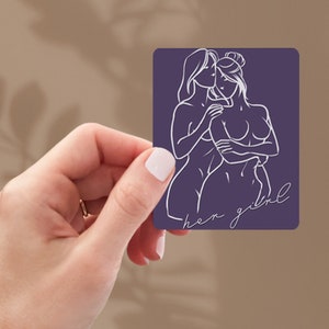 Her Girl Bookish Sticker