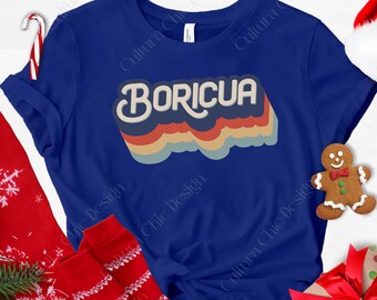 Boricua T Shirt Portorykańska Duma Koszulka, PR T-shirt Prezent dla Latynoskiej T-shirt Portorykański, Bougie Boricua Sweater Boricua Unisex T Shirt