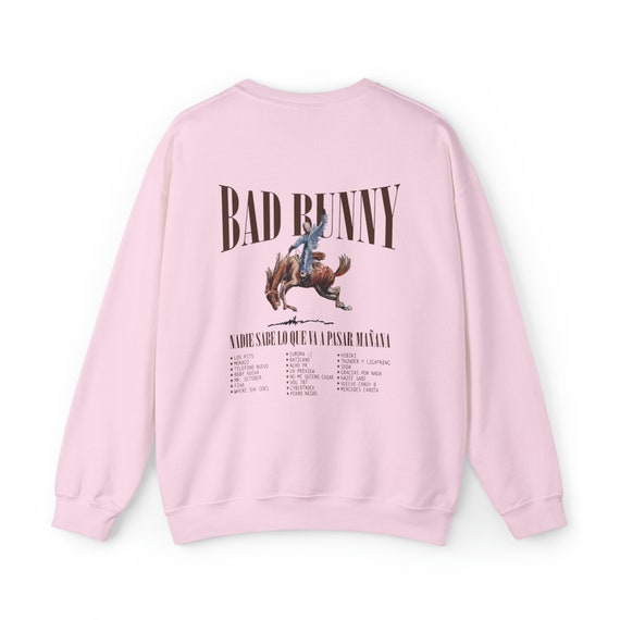 Bad bunny sweatshirt best sale