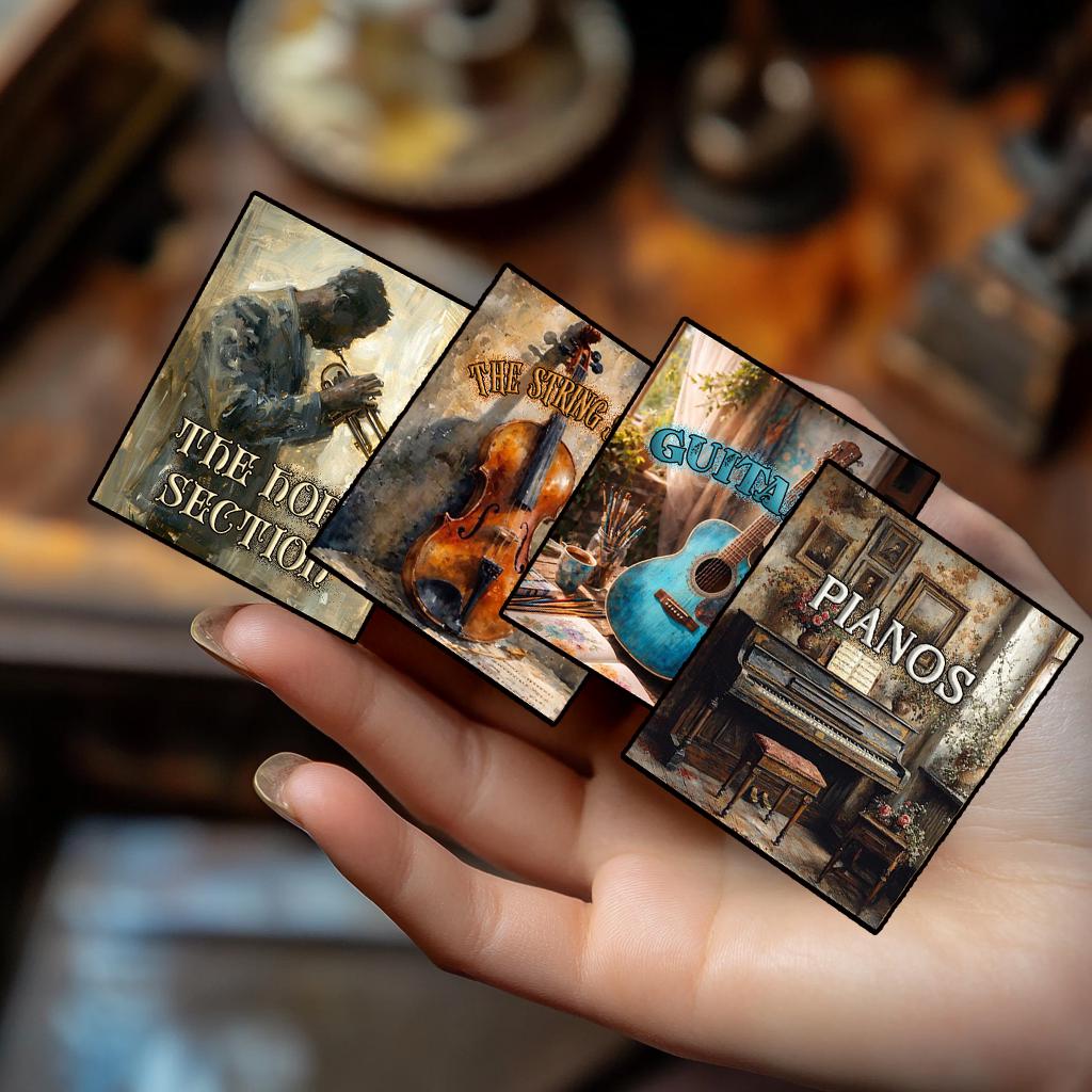 Musical Instruments Mini-book Bundle Complete Mini-books Guitars Pianos ...