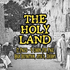 Vintage Holy Land Authentic Historical Photos Printable Junk Journal Ephemera Antique Biblical Imagery Scrapbooking Collage Instant download