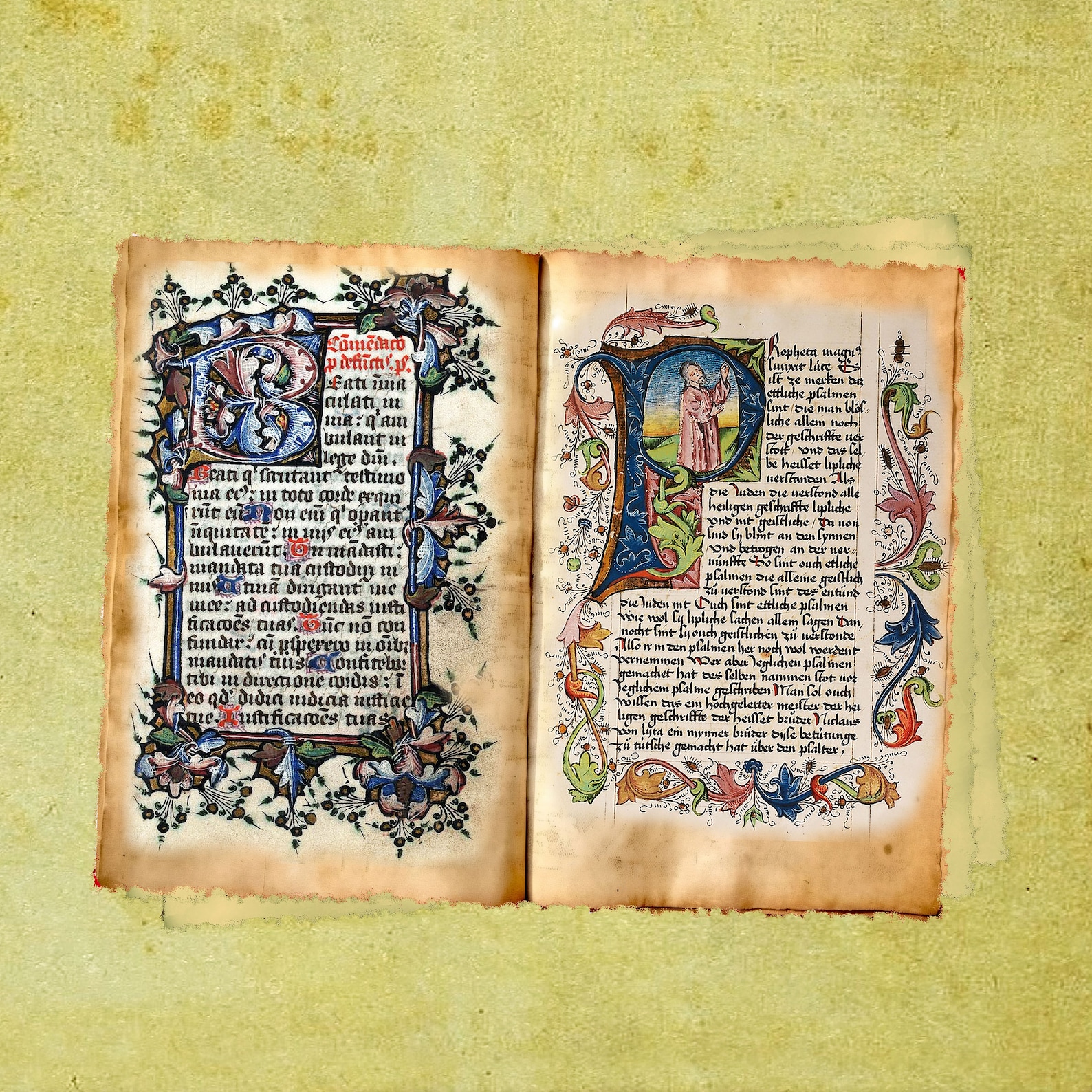 Illuminated Manuscripts Vintage Junk Journal Printable Pages ...