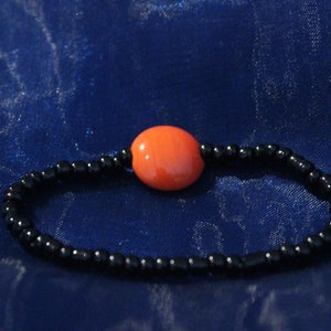 Handmade planet-themed glass bracelet, teacher appreciation gift, space bracelet, space jewelry, planet jewelry, Mars, Neptune, or Jupiter