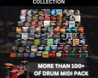 Drum Midi Pack Collection (more than 100+)