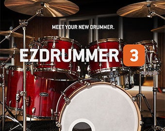 ToonTrack EZdrummer 3 Free Encore library + Drum Midi pack included (WIN VERSION)