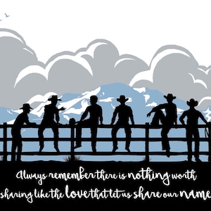 Avett Brothers - Murder In The City - Cowboy Print