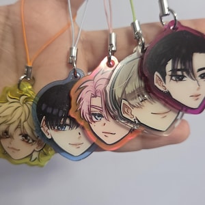 Idol B-Side Anime Double-Sided Phone Charms