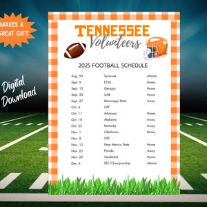 2025 Tennessee Football Schedule | Volunteers College Football