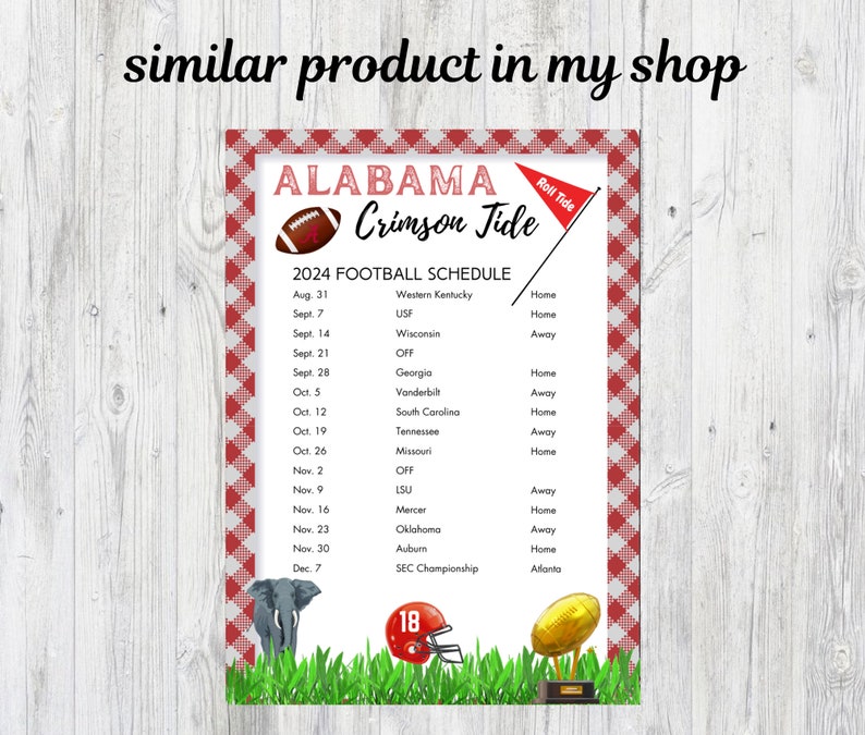 2024 Georgia Bulldogs Football Schedule UGA Football Printable Schedule ...