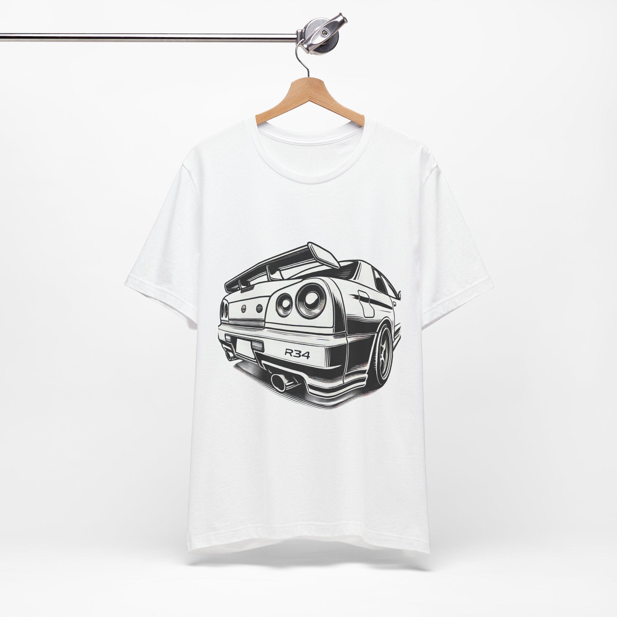 Nissan Skyline R34: the Iconic Rear View - Etsy