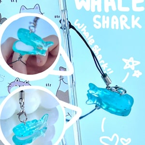 Whale Shark Keychain/ Phone Charm