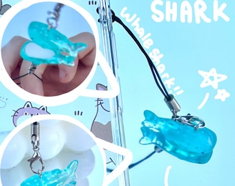 Whale Shark Keychain/ Phone Charm