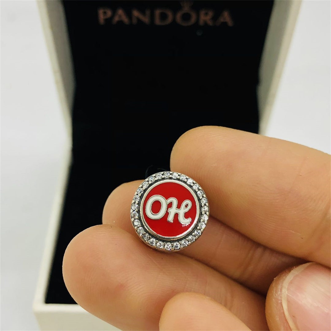 Pandora Ohio State University Exclusive Charm Bead Charm S925 Etsy