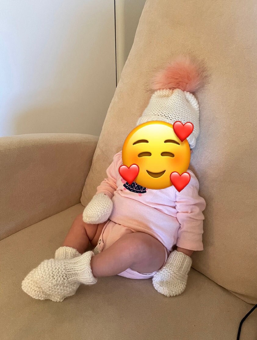 Newborn 3 Piece Knit Set