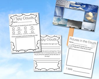 Printable Cloud Viewer and Activity Pages
