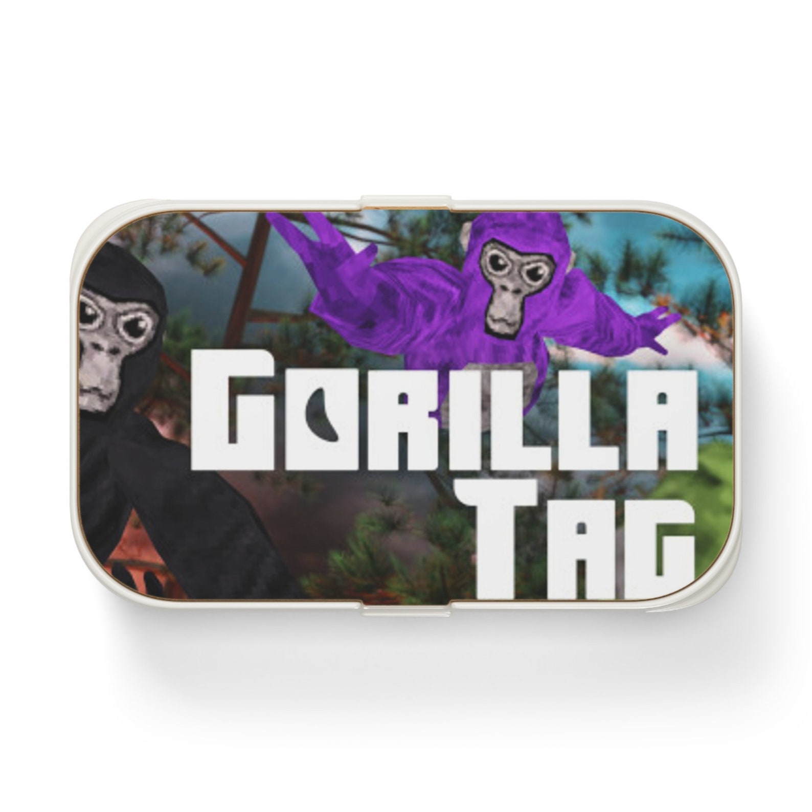 Gorilla Tag Lunchbox Bento Box Gt Monke Back to School Vr - Etsy
