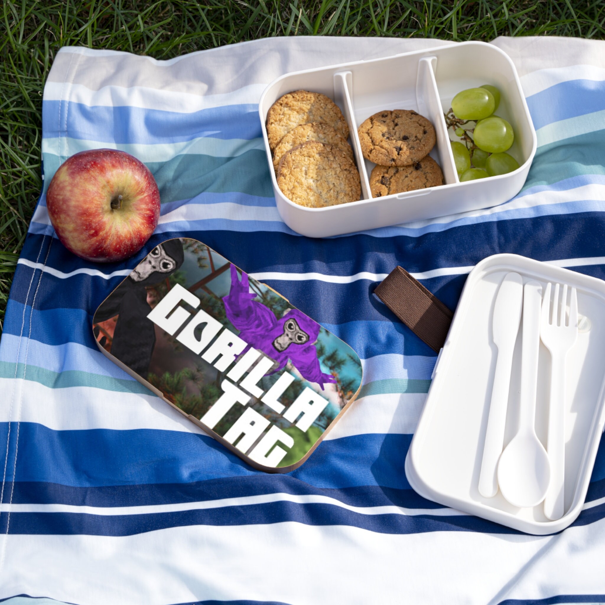 Gorilla Tag Lunchbox Bento Box Gt Monke Back to School Vr - Etsy