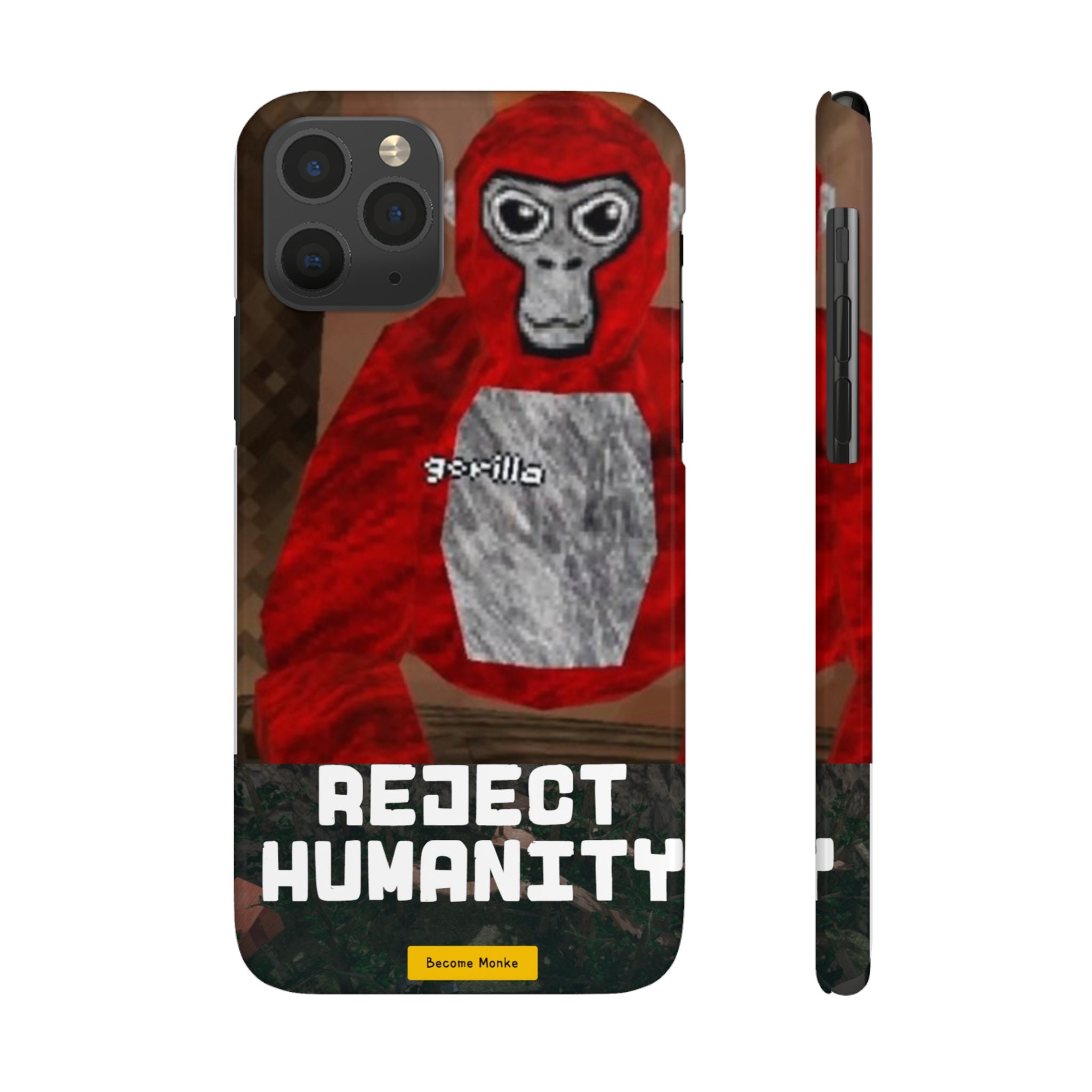 gorilla tag pfp maker with banan iPhone Case for Sale by Dee Designs