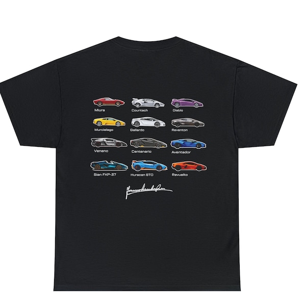 I'M A LAMBORGHINI LOVER - T-SHIRT - Tee, Shirt Lambo, Lamborghini, tee, Autos, carlover, Lambolovers, supercars, petrolheads