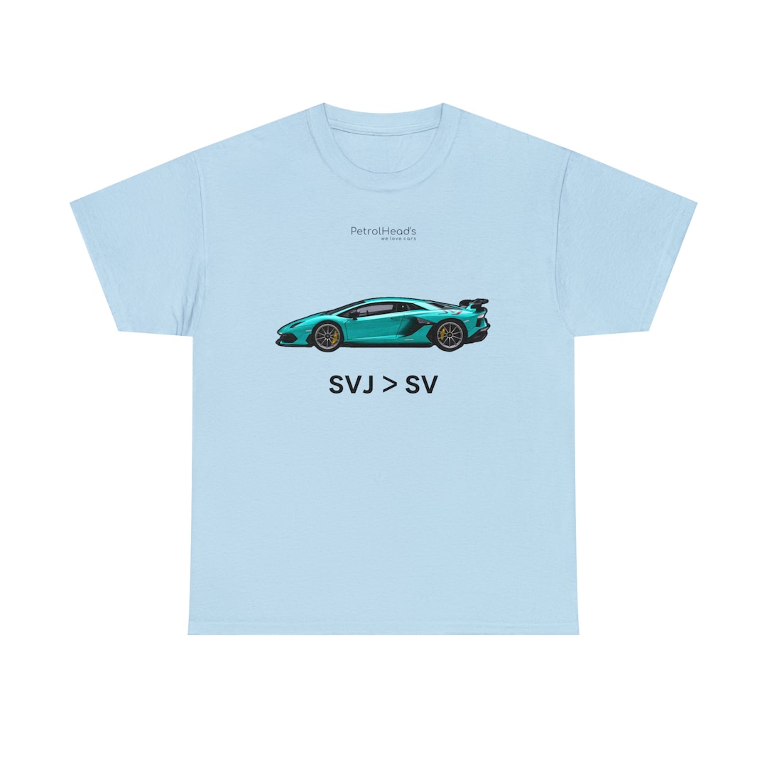 SVJ SV T-SHIRT Lamborghini Aventador Limited Edition